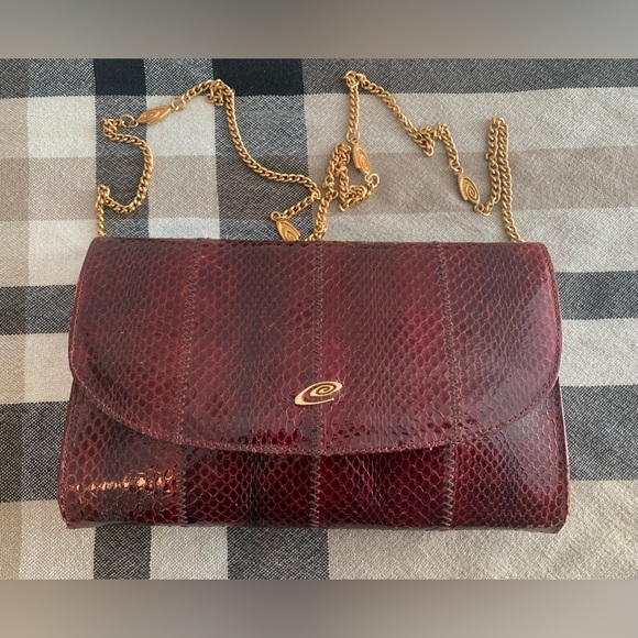 Vintage Snake Leather Purse - Picture 2 of 7